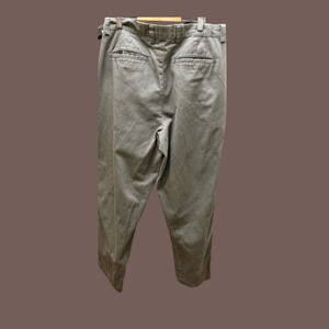 Gap Relaxed Fit Chinos | Grey-Green Cotton | Size 33x30 | Vintage